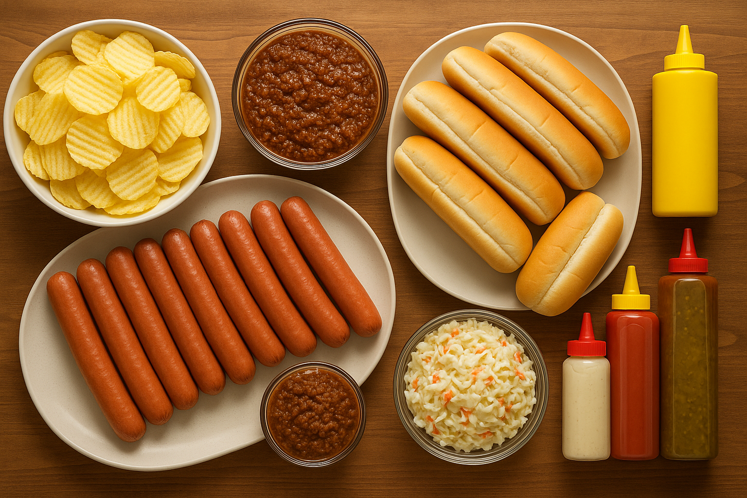 Hot Dogs and Chips Bundle