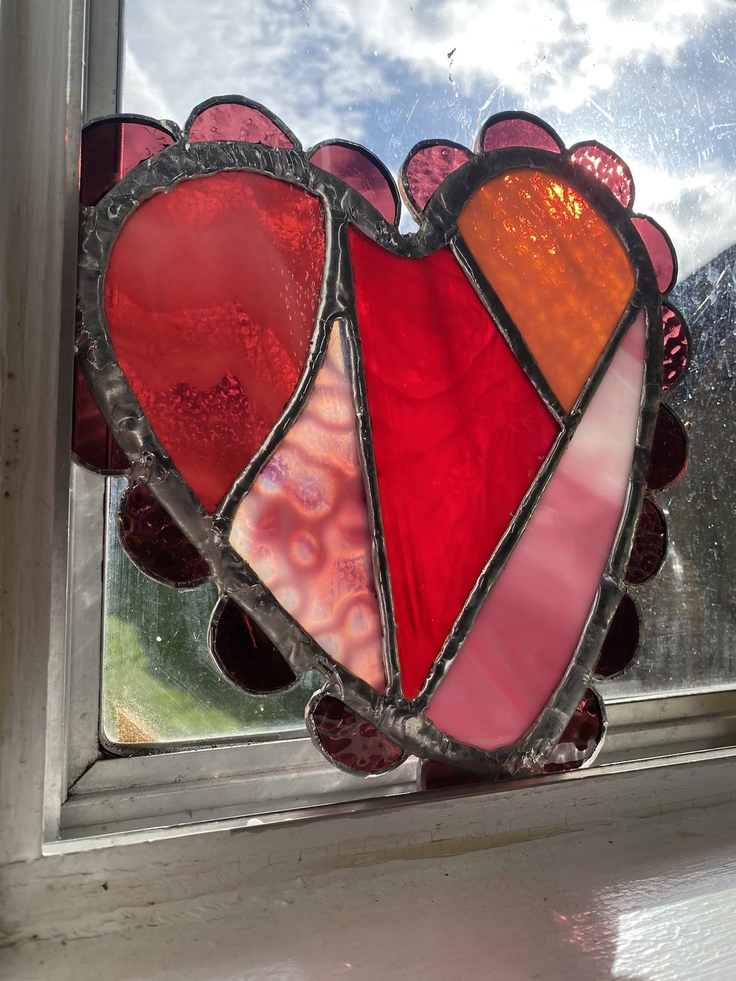 Heart, 2024, Stained Glass, 