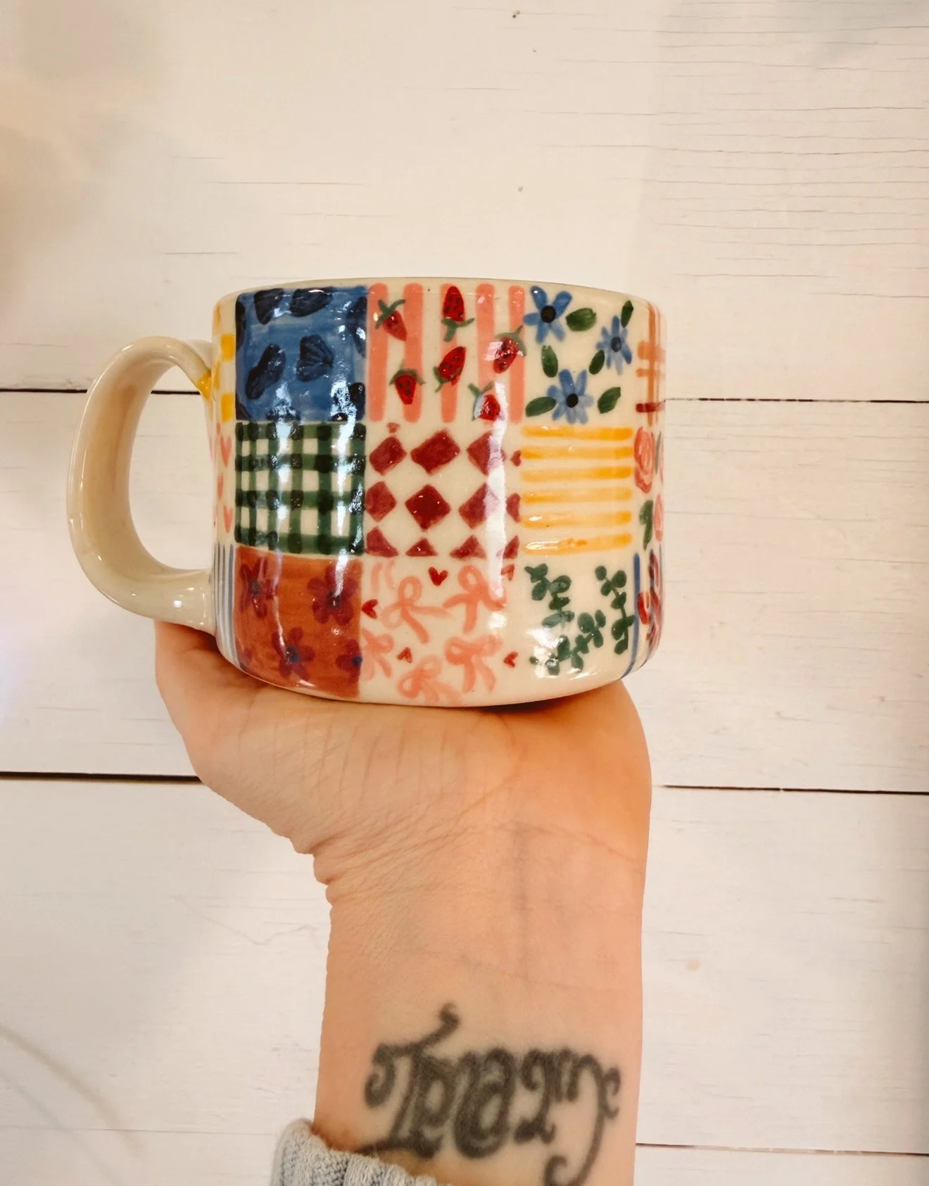 Valor Ridge Patchwork Mug