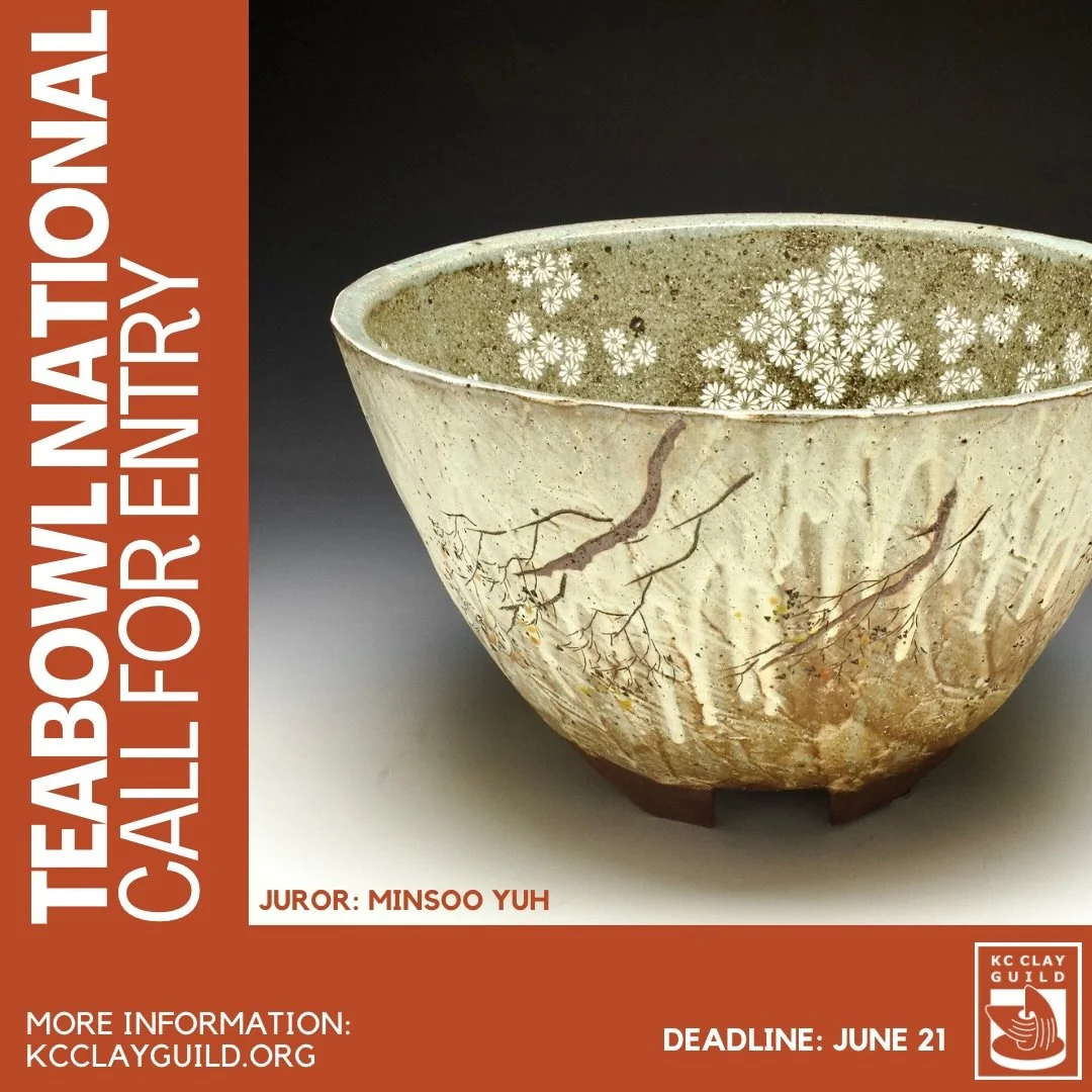 Now accepting entries - link in profile. This will be the first national show in our new building this October! We can&rsquo;t wait to see your teabowls.