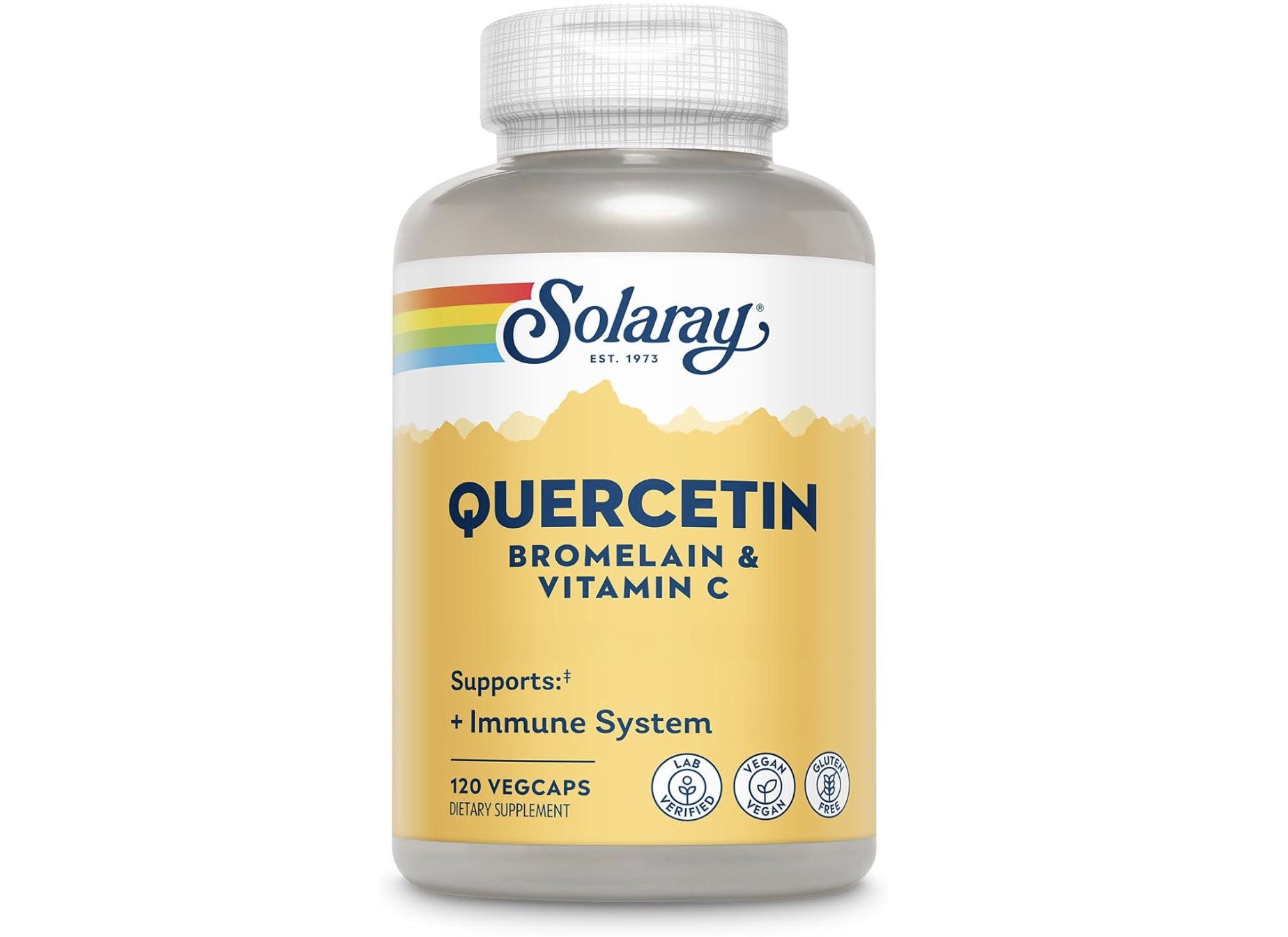 SOLARAY QBC Plex | Quercetin & Bromelain Plus Vitamin C 