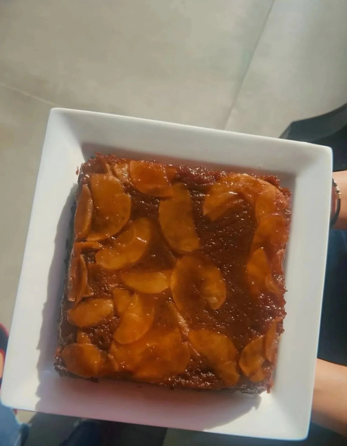 Apple Upside-down Cake