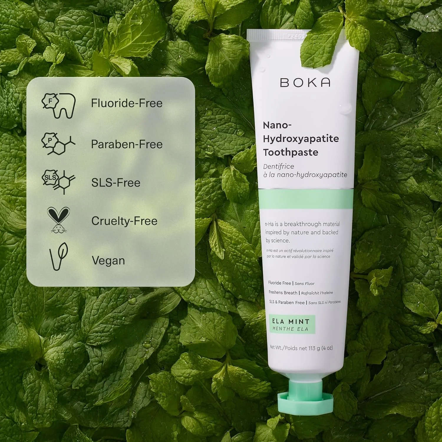 
Boka Fluoride Free Toothpaste