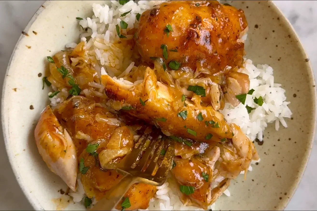 Bone Broth Smothered Chicken