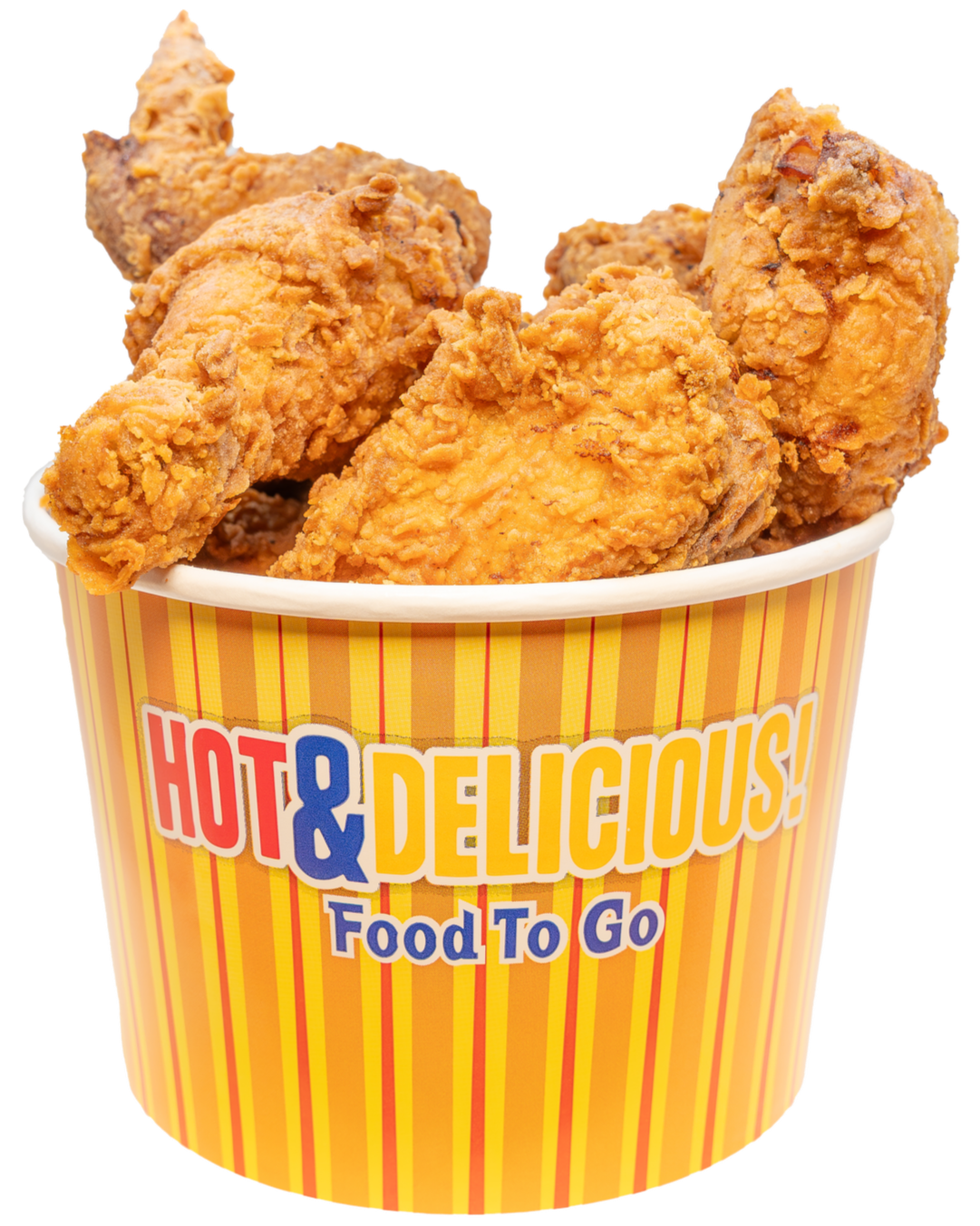 A bucket of fried chicken from Gabi's in Lincoln City, Oregon