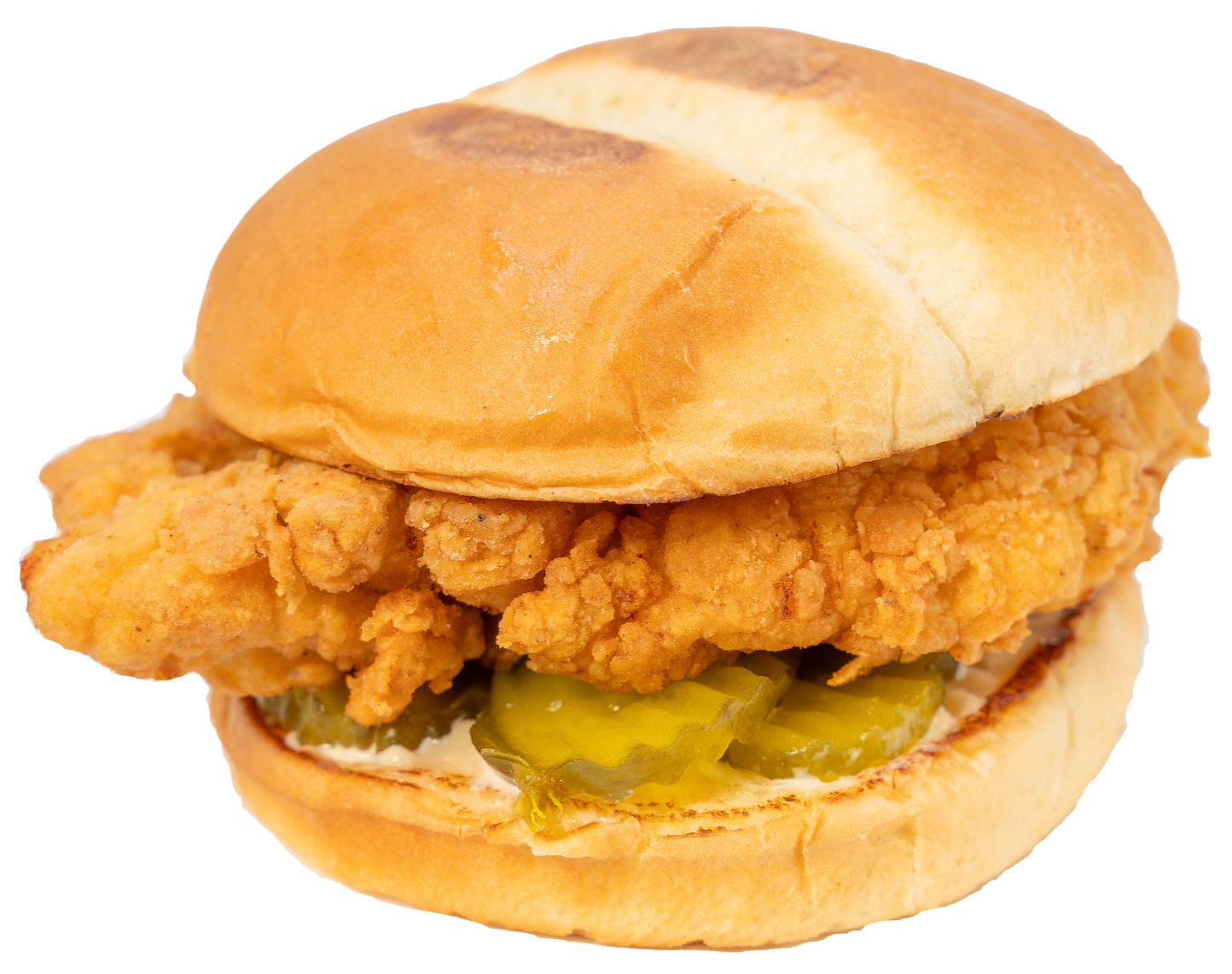 Fried chicken sandwich from Gabi's in Lincoln City, Oregon