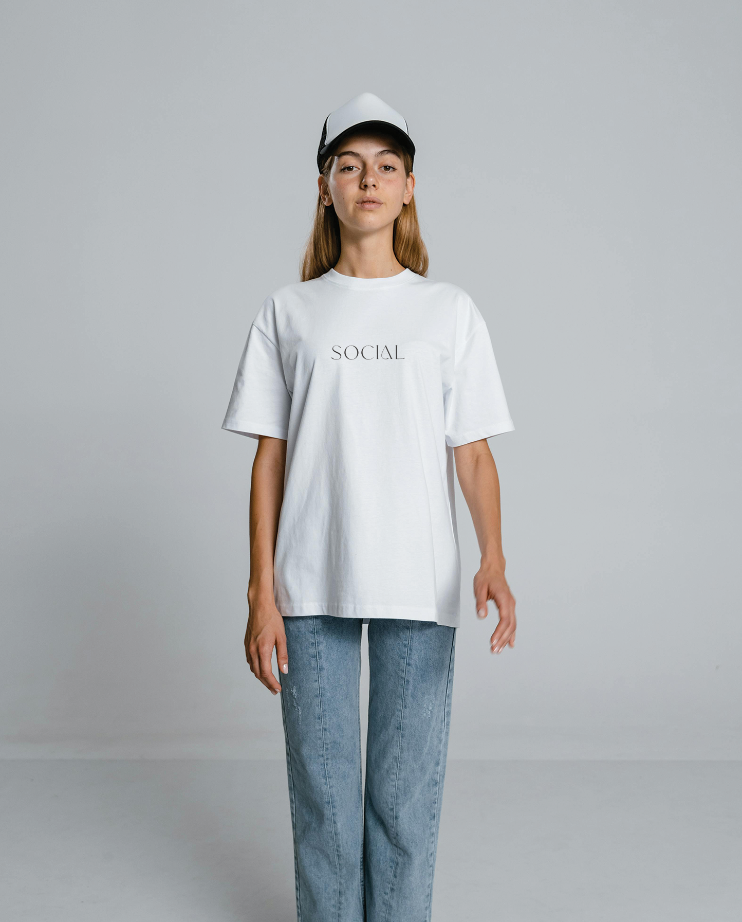 Social Classic White Tee