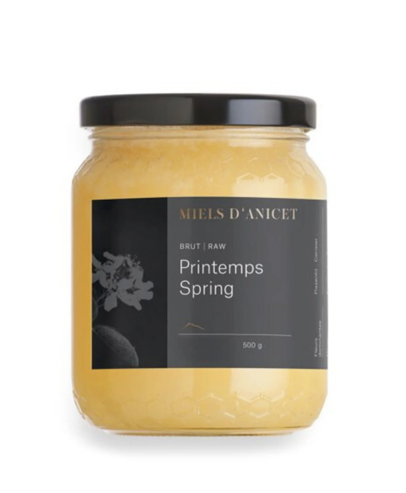 MIELS d’ANICET : BRUT PRINTEMPSE : 500g