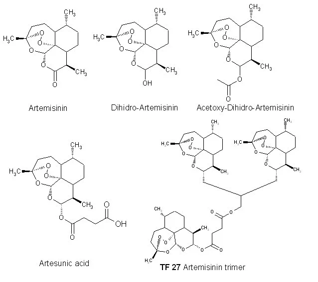 Artemisinin &amp; Derivate: Struktur, Wirkmechanismus, Pharmakokinetik