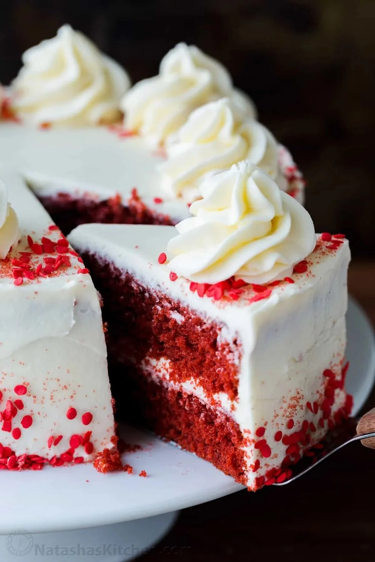Red Velvet Cake with Cream Cheese Frosting