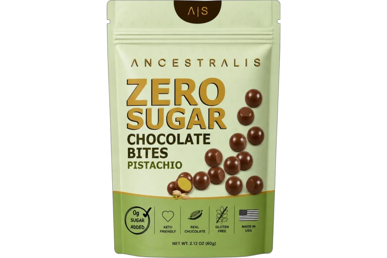 Zero Sugar Pistachio Bites