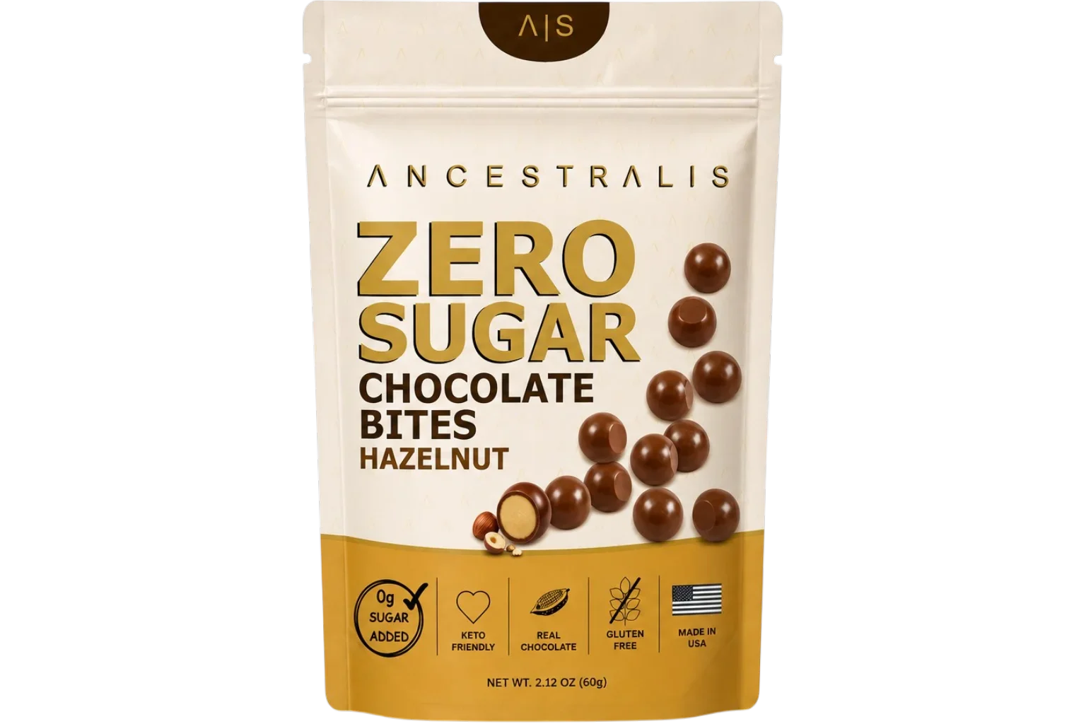 Zero Sugar Hazelnut Bites