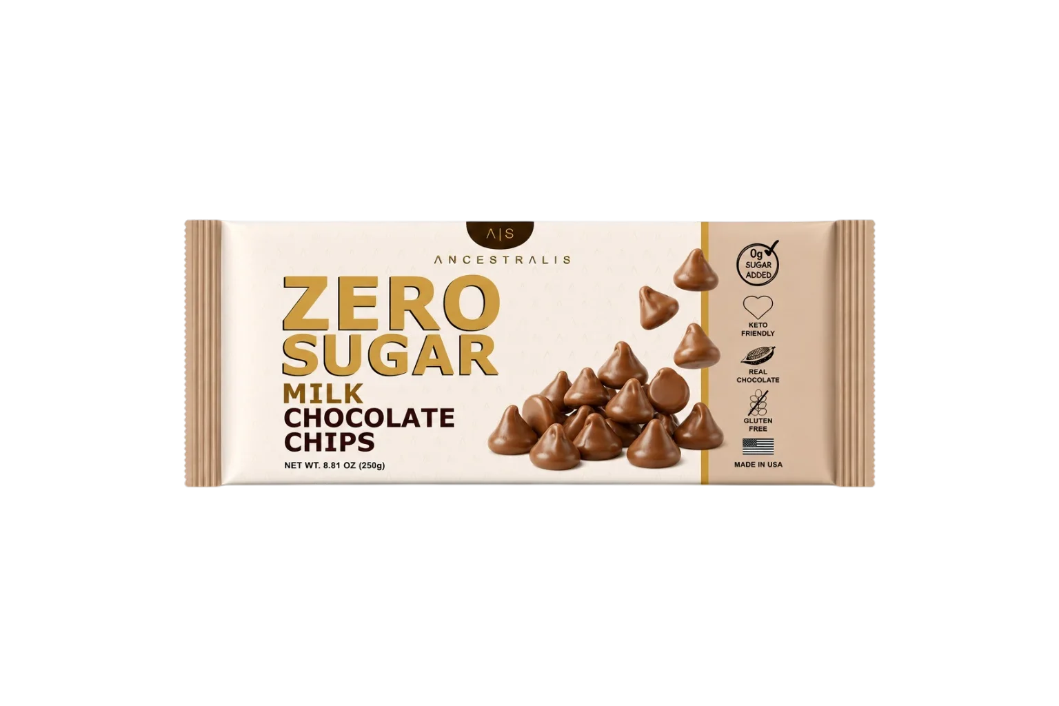 Zero Sugar Milk Chocolate Chips