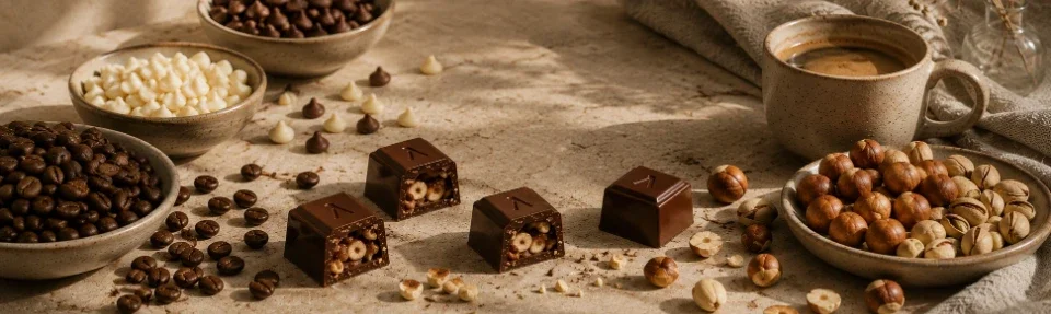 Premium zero sugar chocolate crafted with carefully selected ingredients by ANCESTRALIS in the USA.