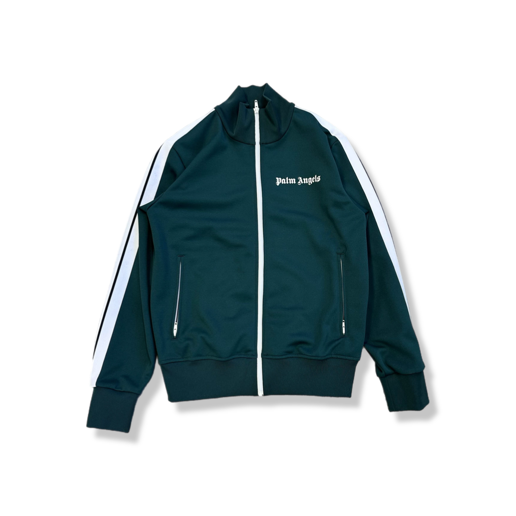 Palm Angel forest green track top (M)