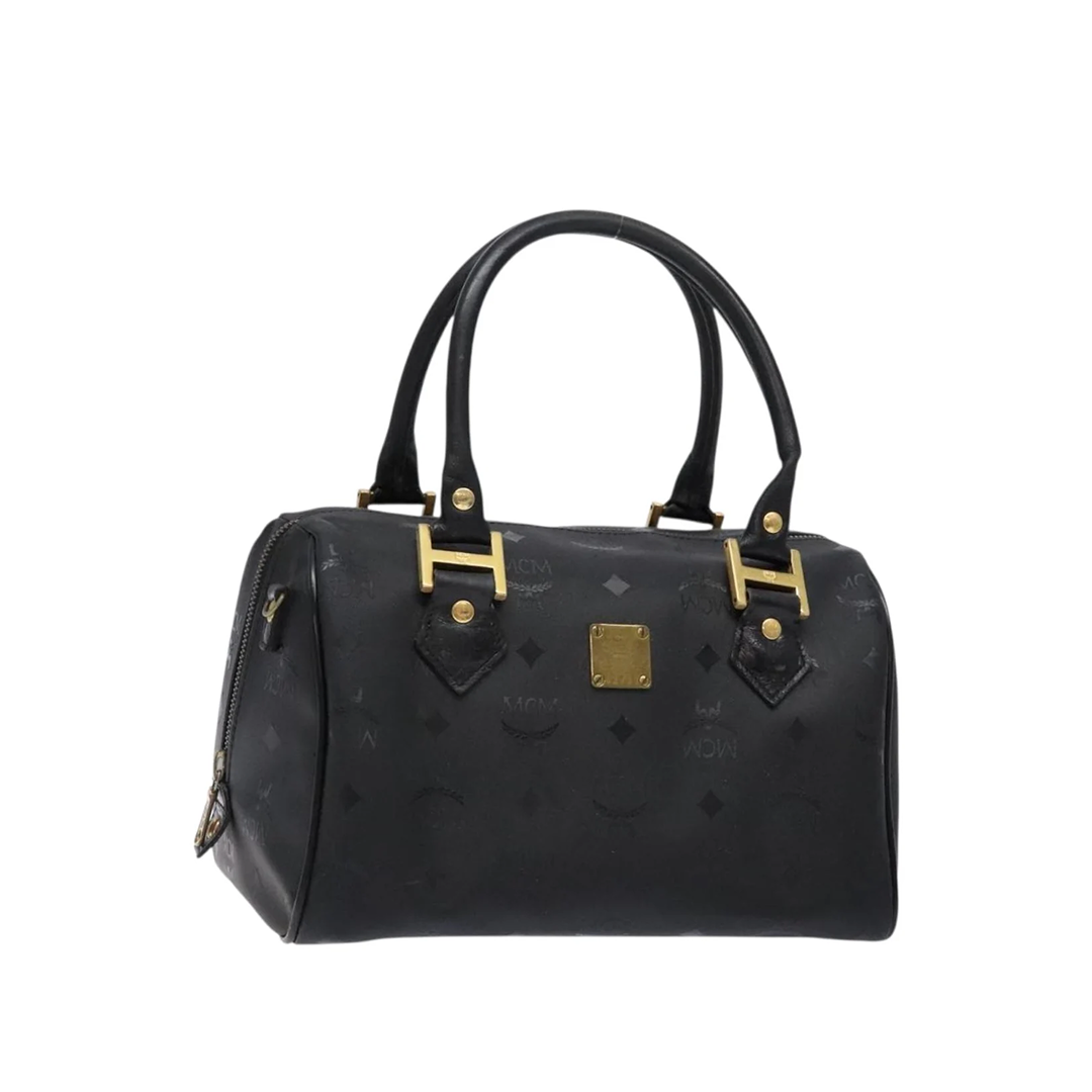 MCM Vicetos handbag black gold