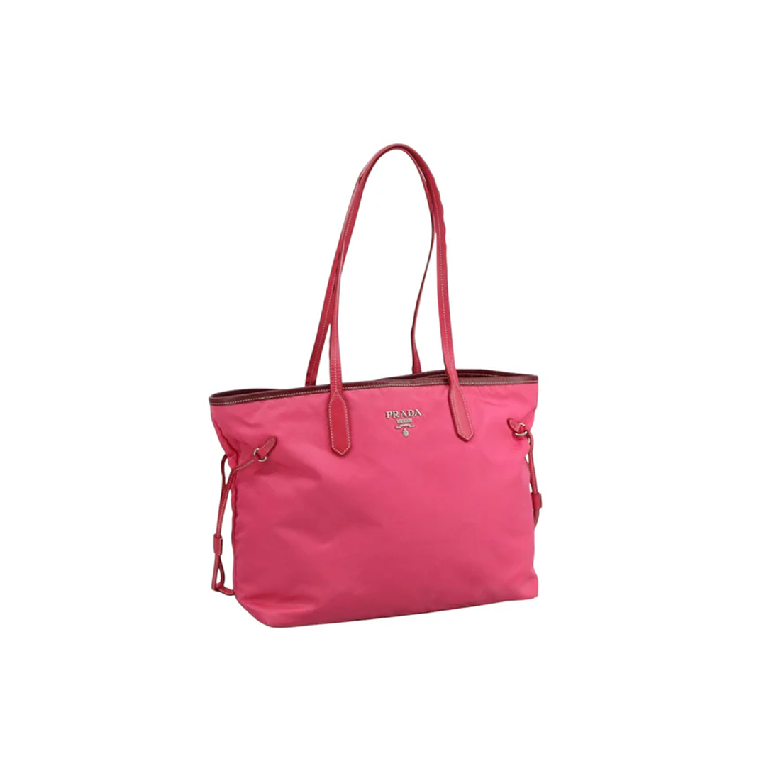 Prada Nylon Handbag hot pink