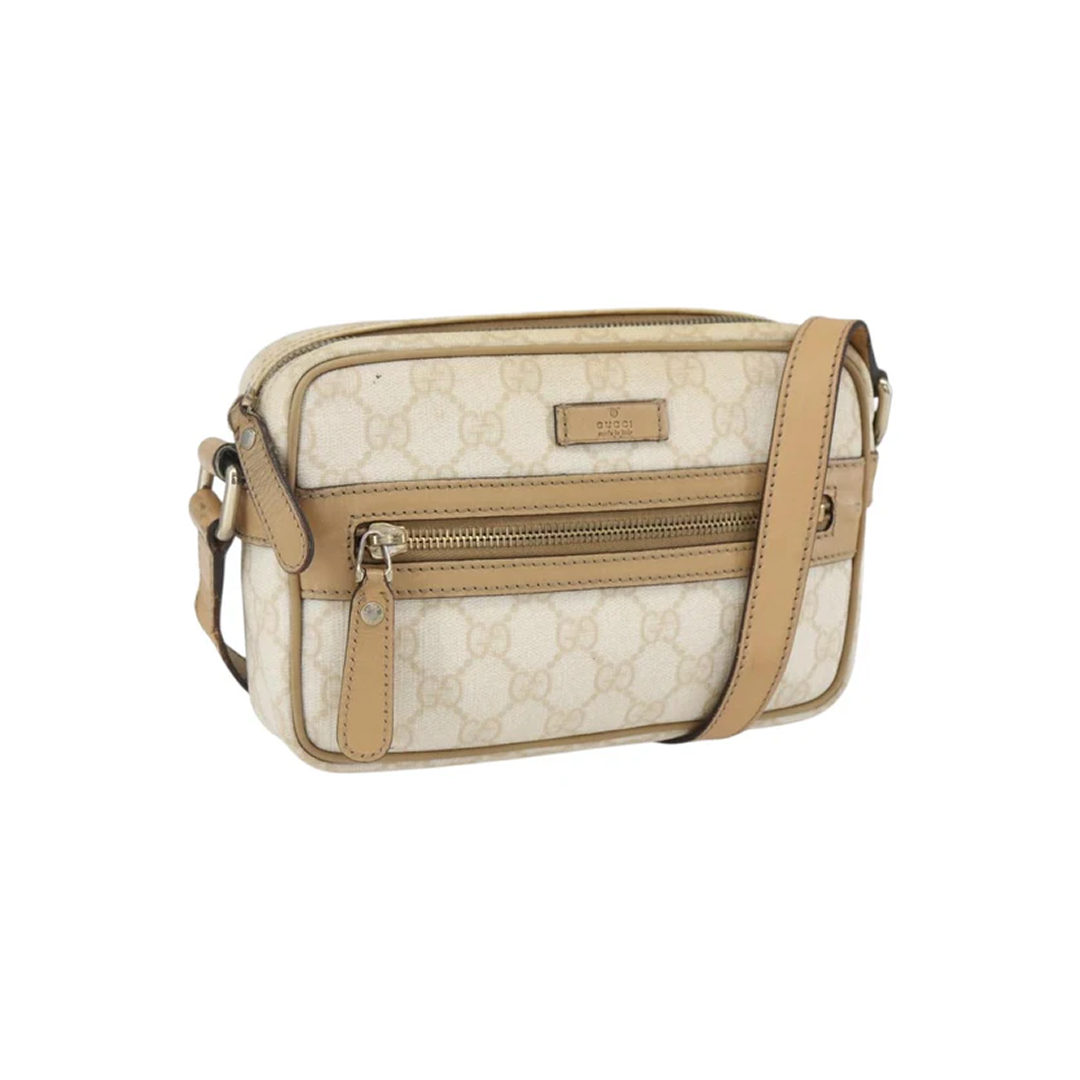 Gucci Supreme GG Shoulder bag white