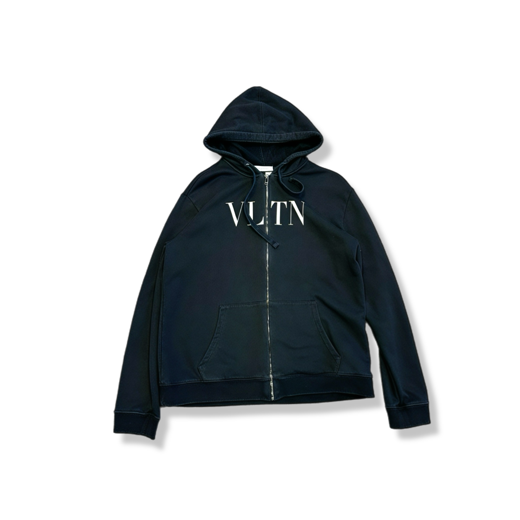Valentino VLTN black zip up (M)