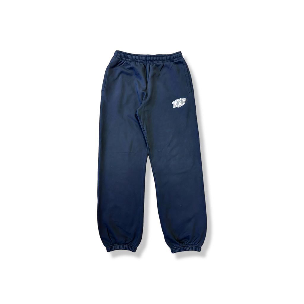 OFF-WHITE black sweat pants (M)