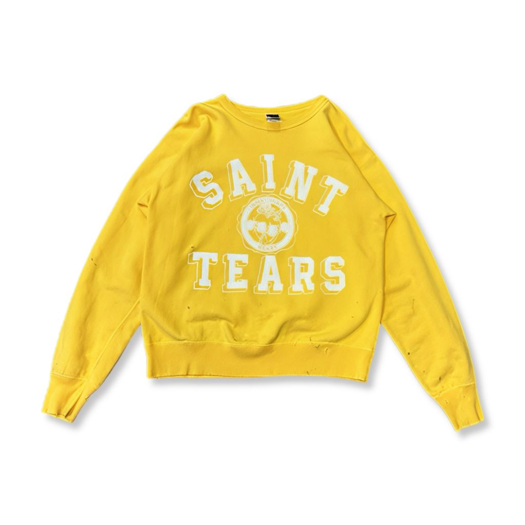 Saint Tears yellow crewneck (L)