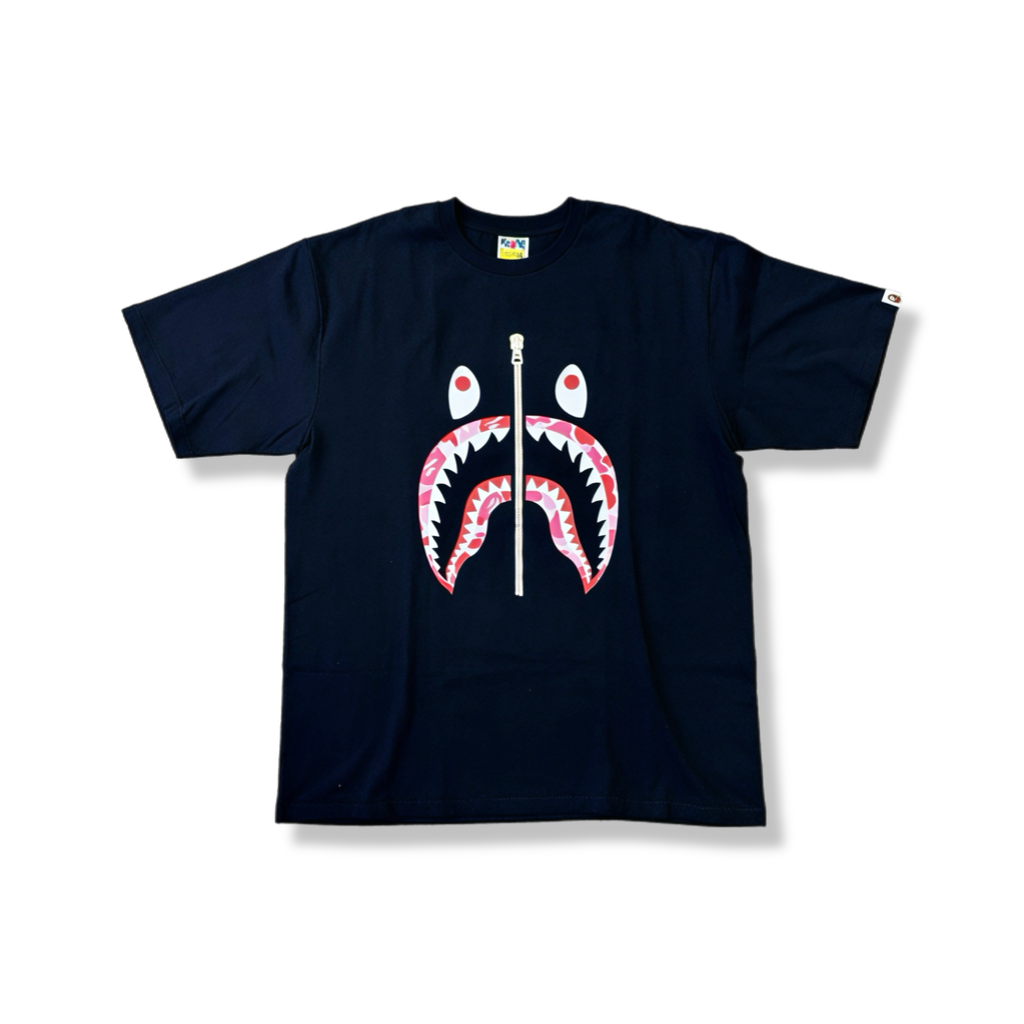 Bape pink camo shark tee NEW (XXL)