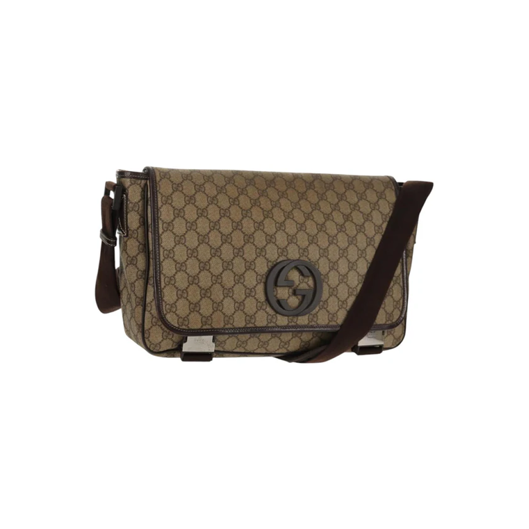 Gucci Supreme Shoulder bag beige