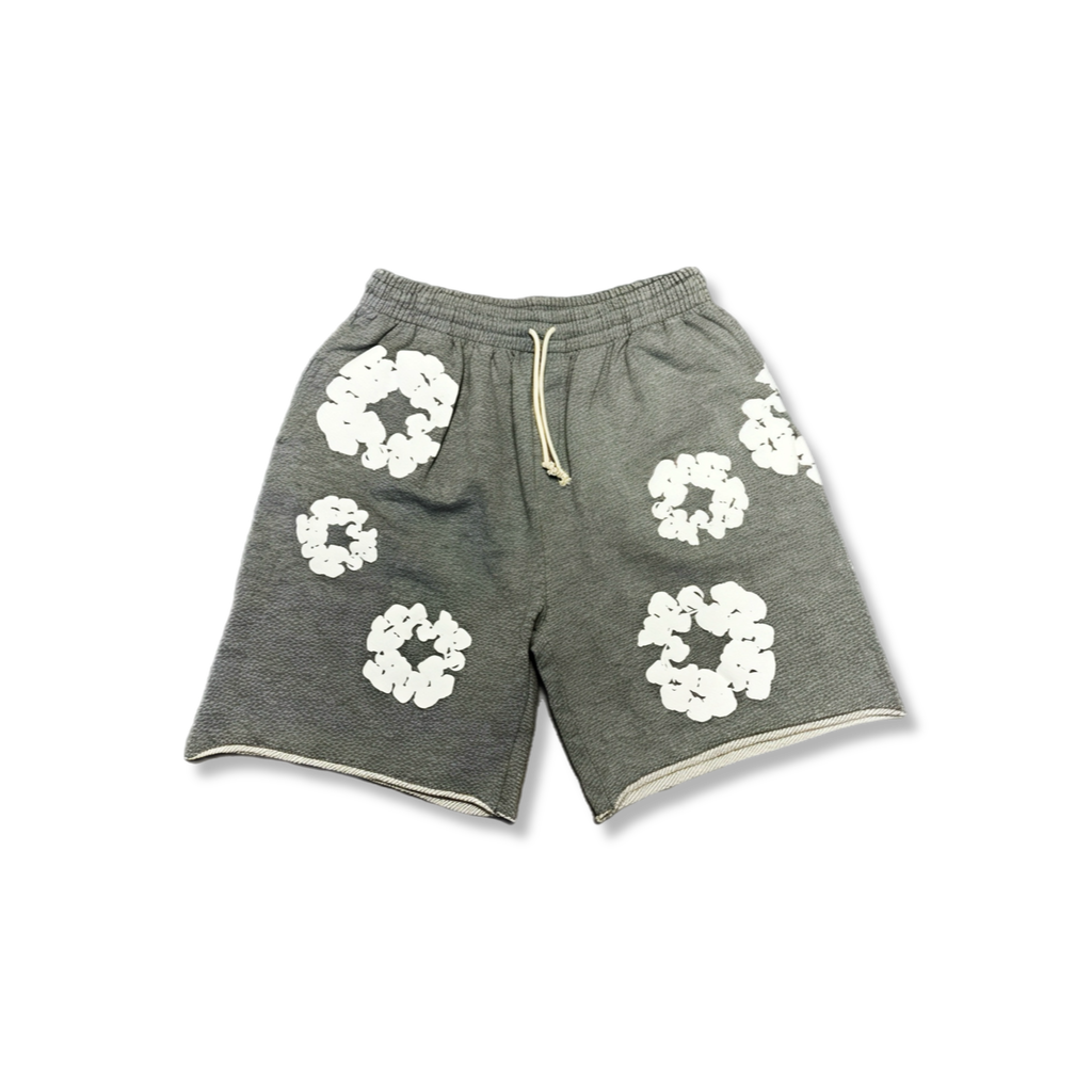 Denim Tears cotton wreath gray shorts (XL)