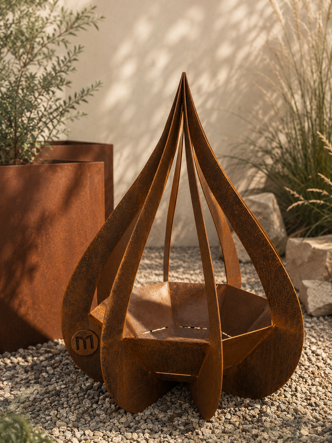 Sculptural Fire Pit