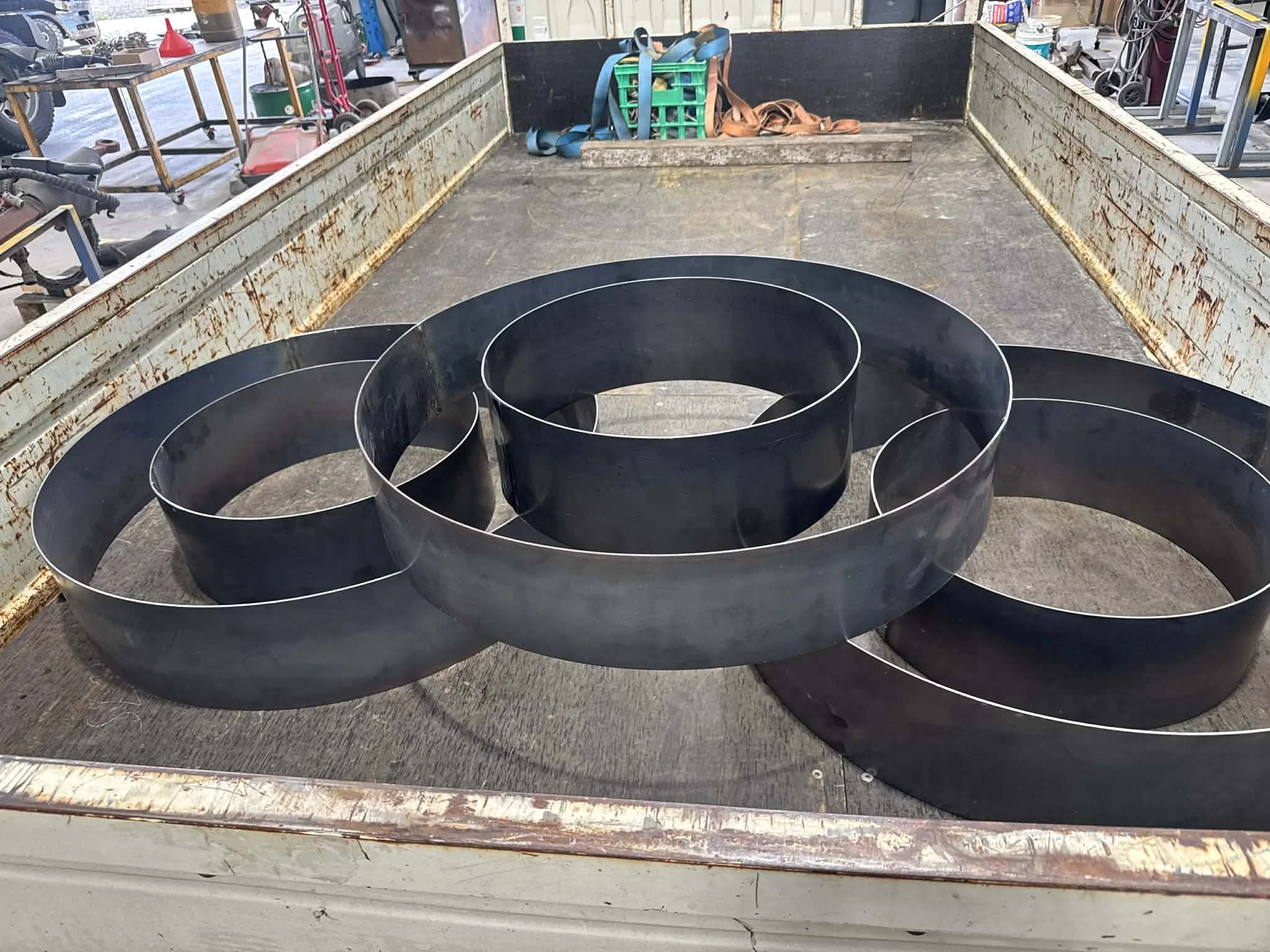 Corten Tree Rings (3mm)