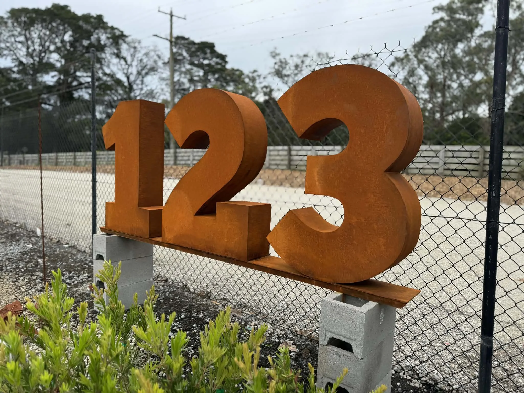 House Numbers (500mm H)