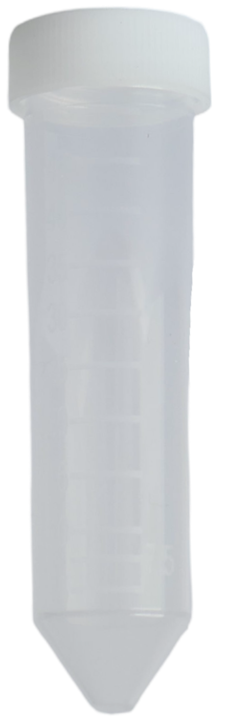 A white cylindrical container with a lid, likely a pill bottle or medicine container.