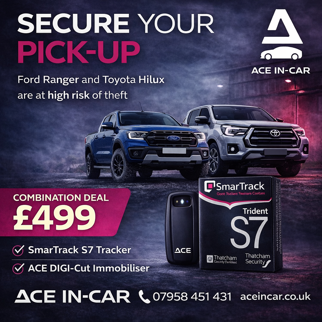 Pick-up Security Package – SmarTrack S7 + Digi-Cut Immobiliser
