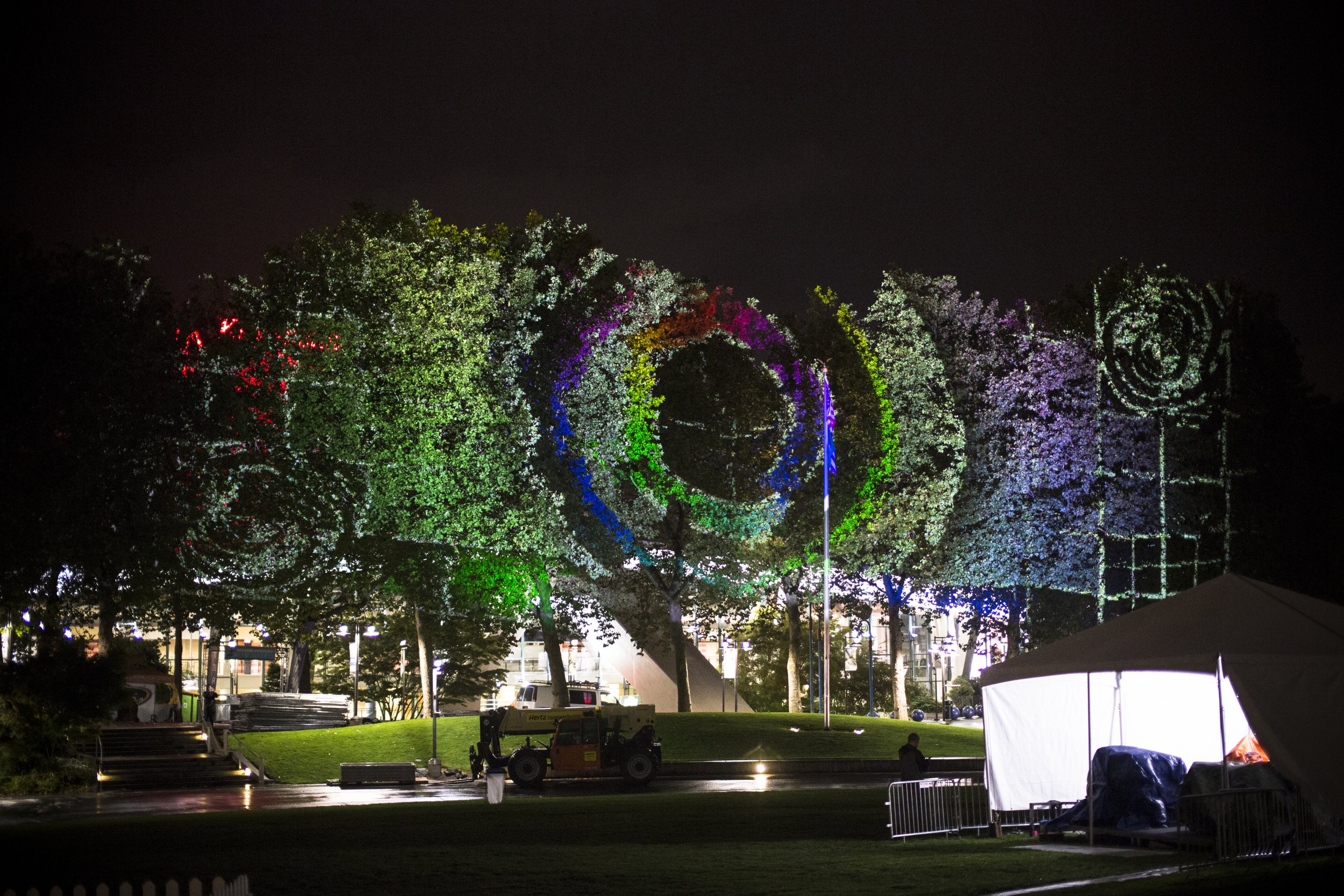 Lumenarius - Blog - 3D Projection Mapping on Leafy Green Trees for Bumbershoot Music Festival - Grid 2.jpg