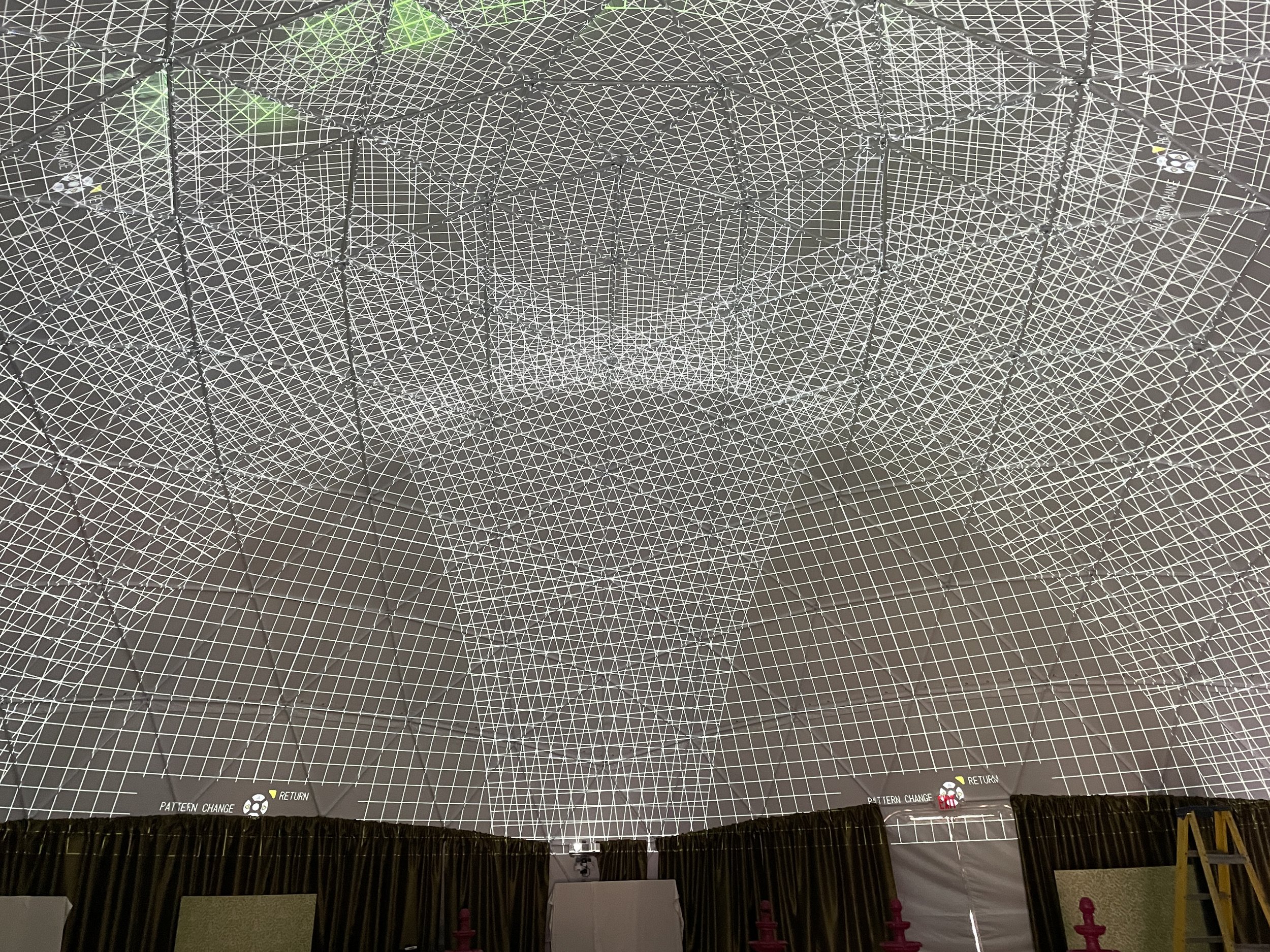 Lumenarius Desert Ridge Marketplace Villa Fleur Dome Projection 5.JPG