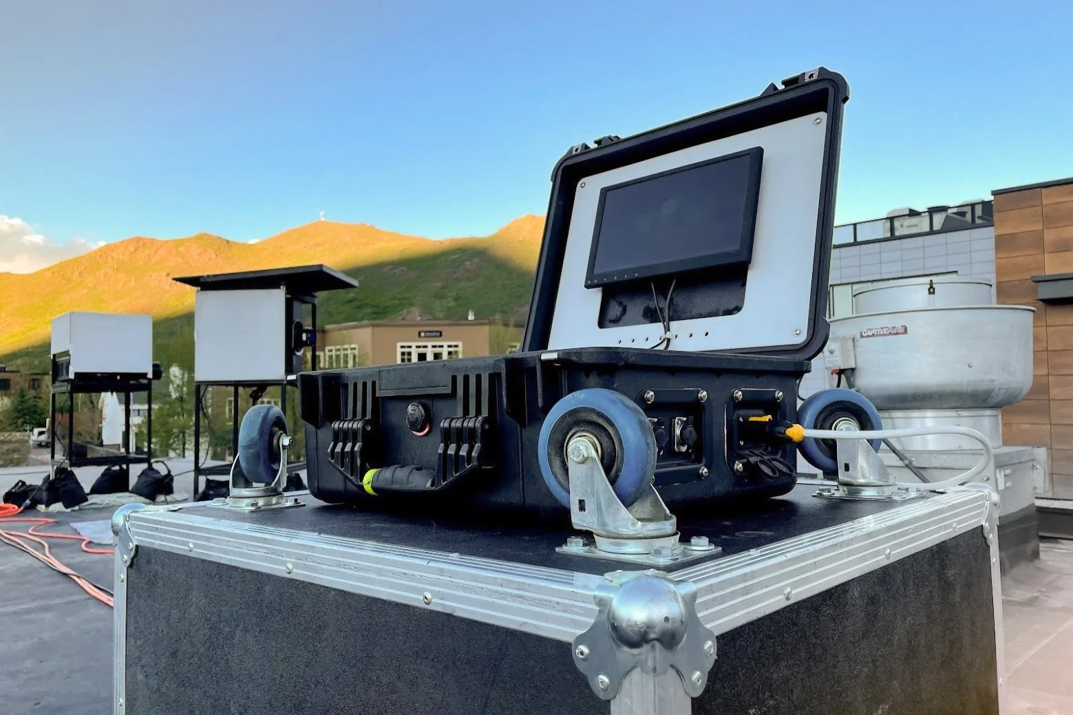 Lumenarius 3D Projection Mapping Installation The Argyros Ketchum Idaho Performing Arts Center