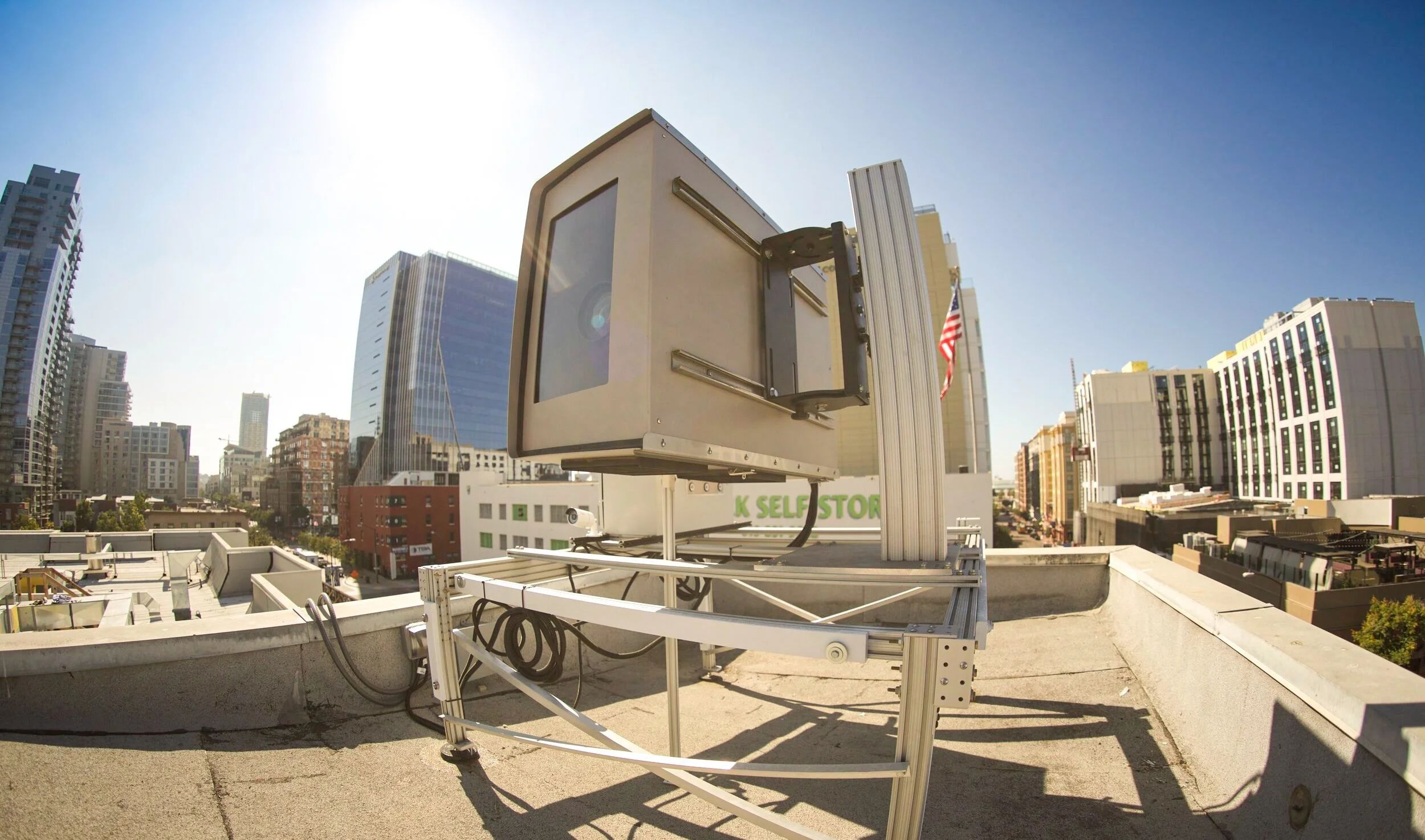 Lumenarius 3D Projection Mapping Installation Hotel Z San Diego Creative Video Art Gas Lamp Quarter