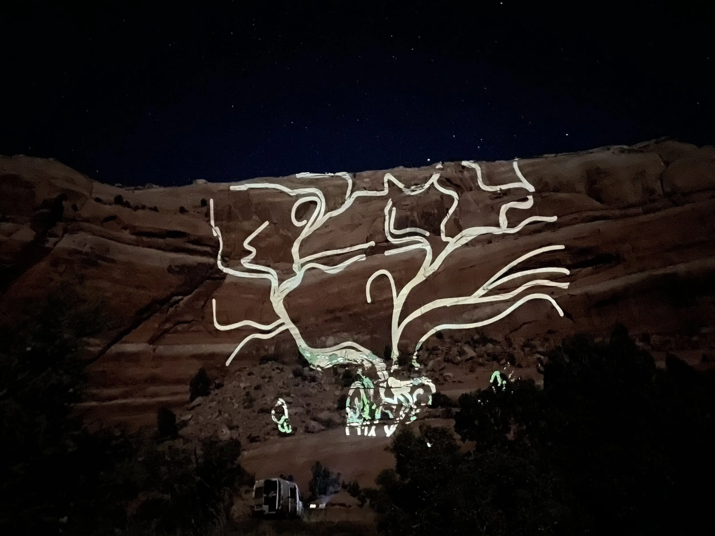 Lumenarius - Blog - Geological 3d Projection Mapping Moab Utah Feathers Washington - Grid 3.jpeg
