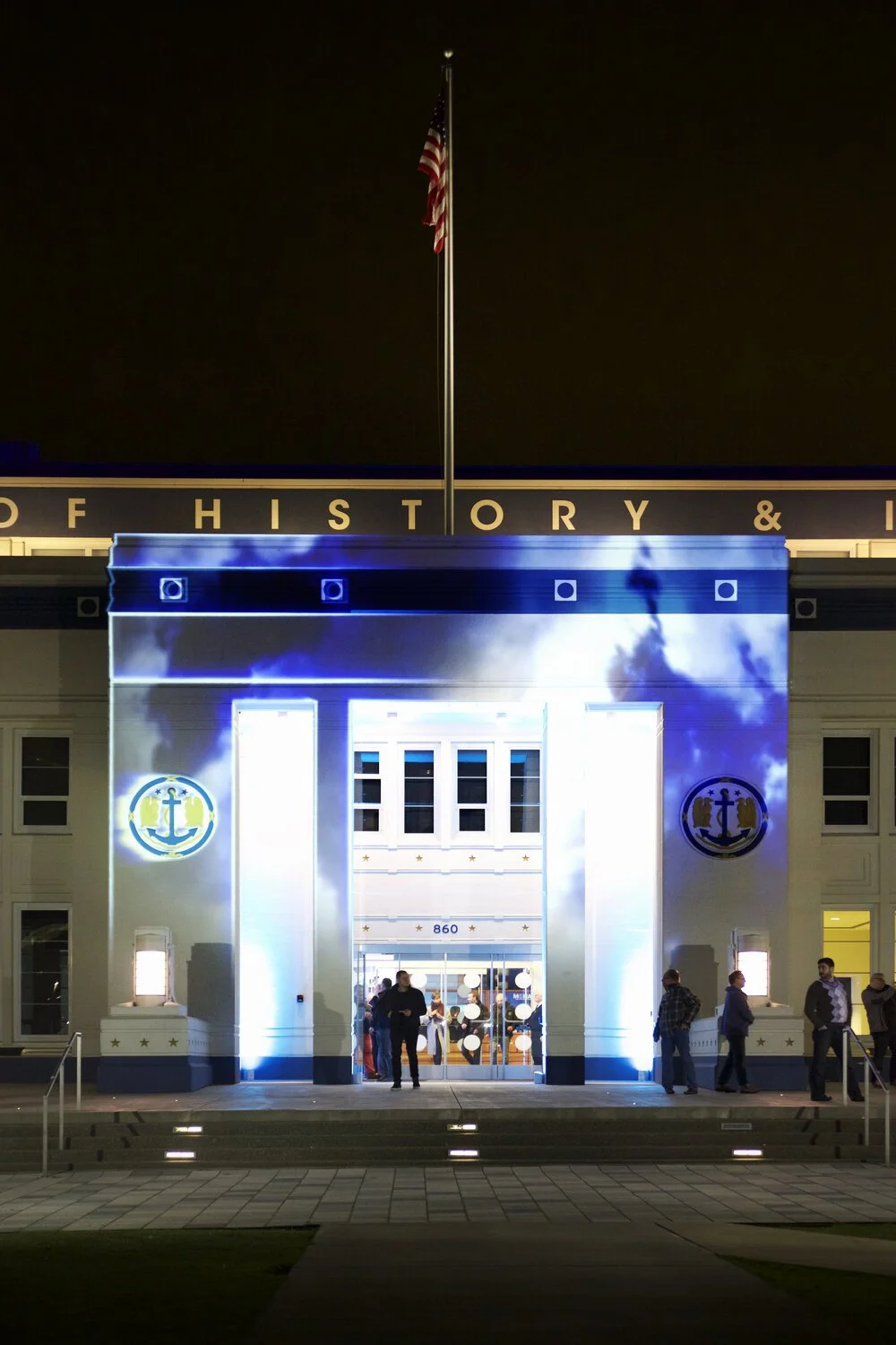 Lumenarius Microsoft MOHAI Seattle 3D Projection Mapping Light Video Visual Architecture Event Rental Company