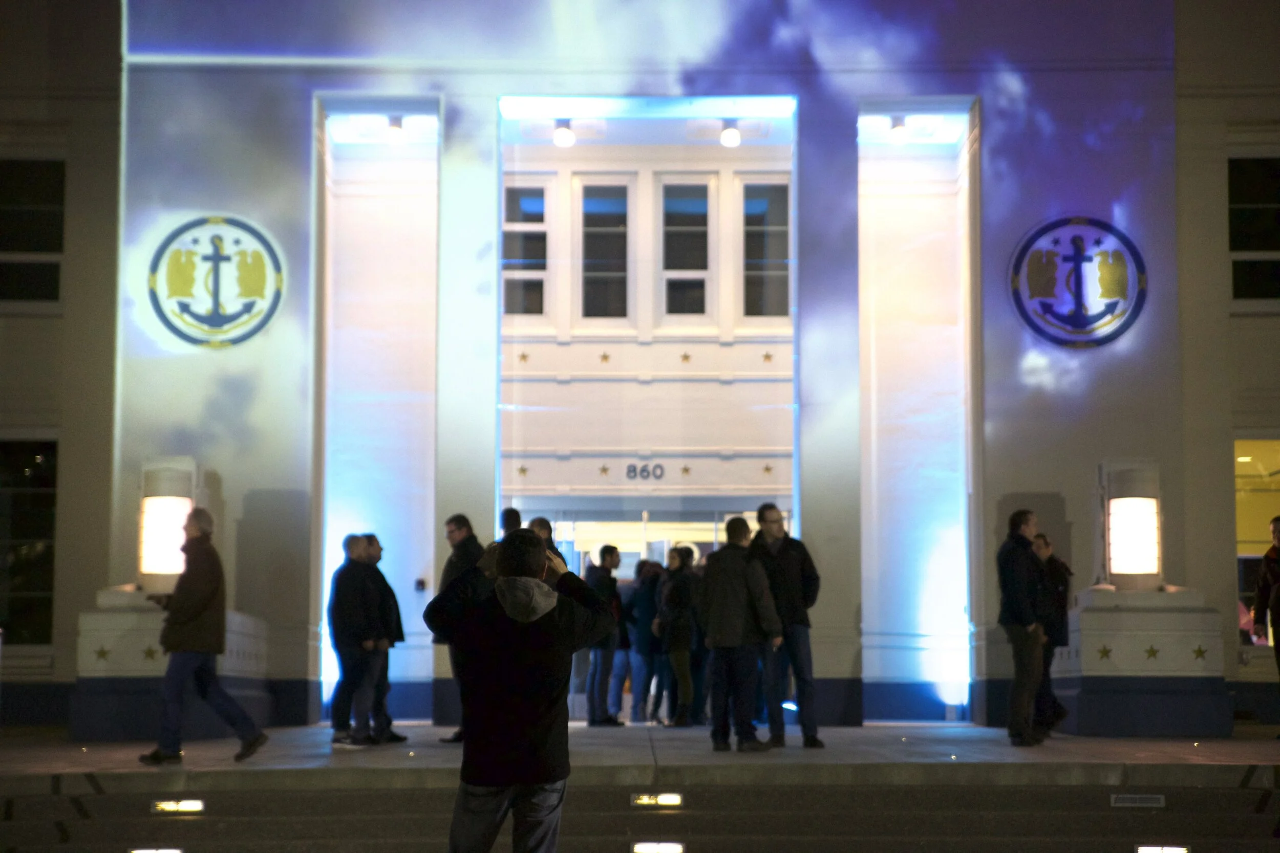 Lumenarius 3D Projection Mapping Installation Microsoft at MOHAI Event Lighting Video