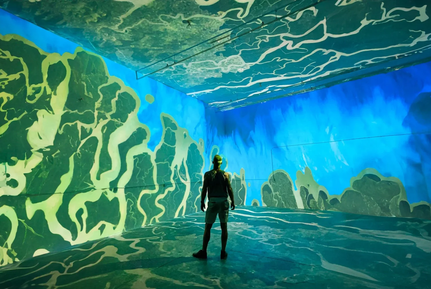 Immersive projection room by NOVA Light Labs