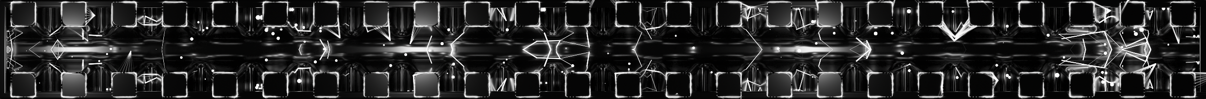 Kohler K150 immersive dining custom visuals, monochrome faceted glass frames for the walk in