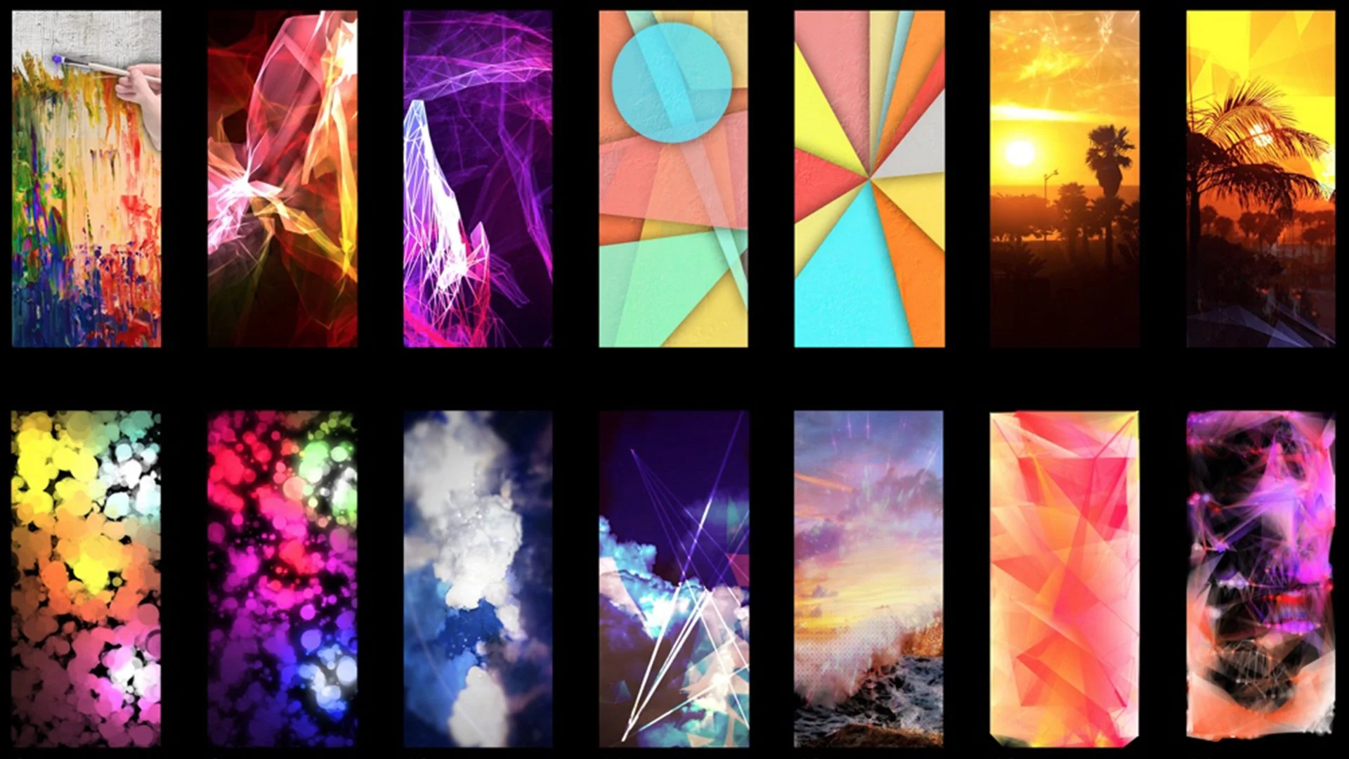 Multiple rounds of review custom visuals for projection mapping at hotel Z swatches art