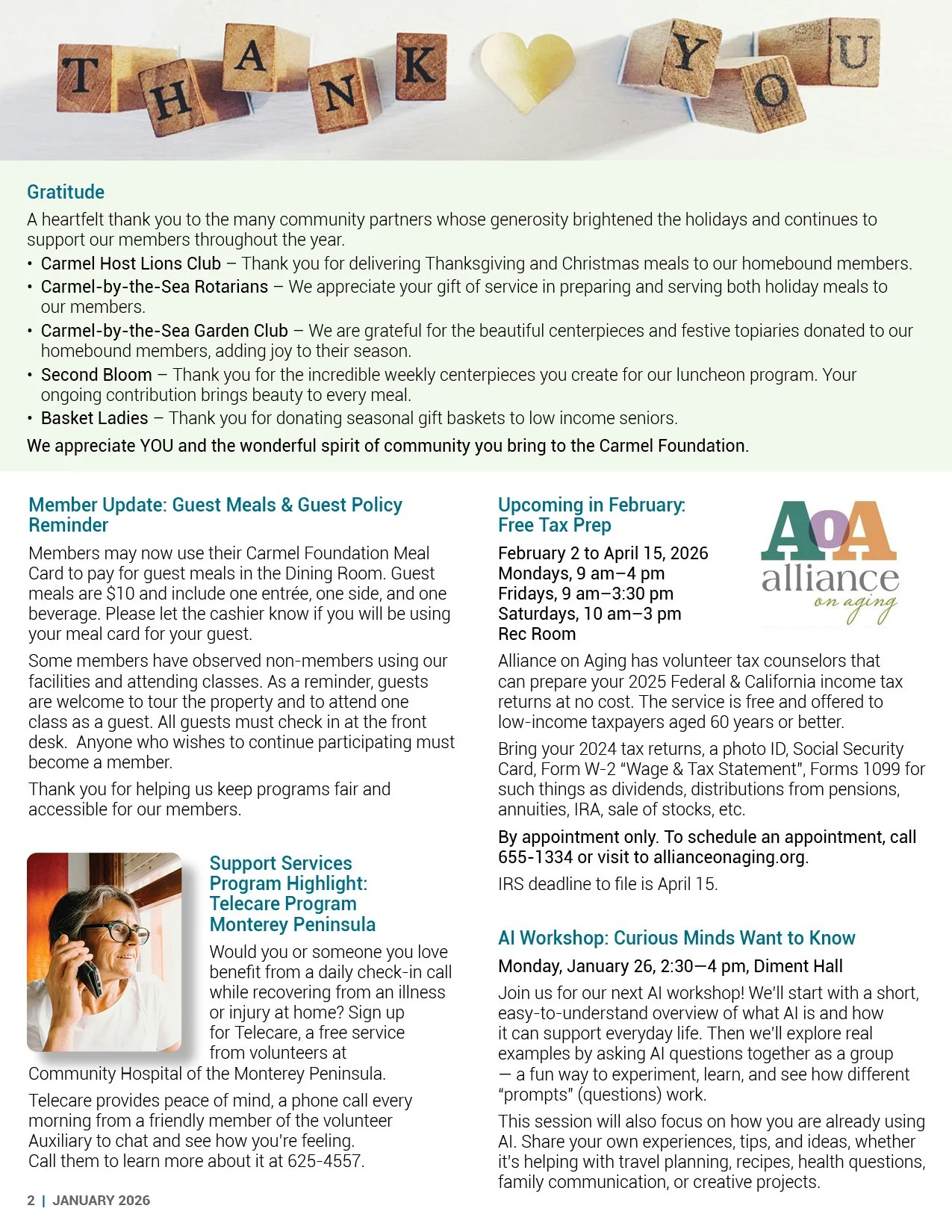 Carmel Foundation Newsletter - January 20262.jpg