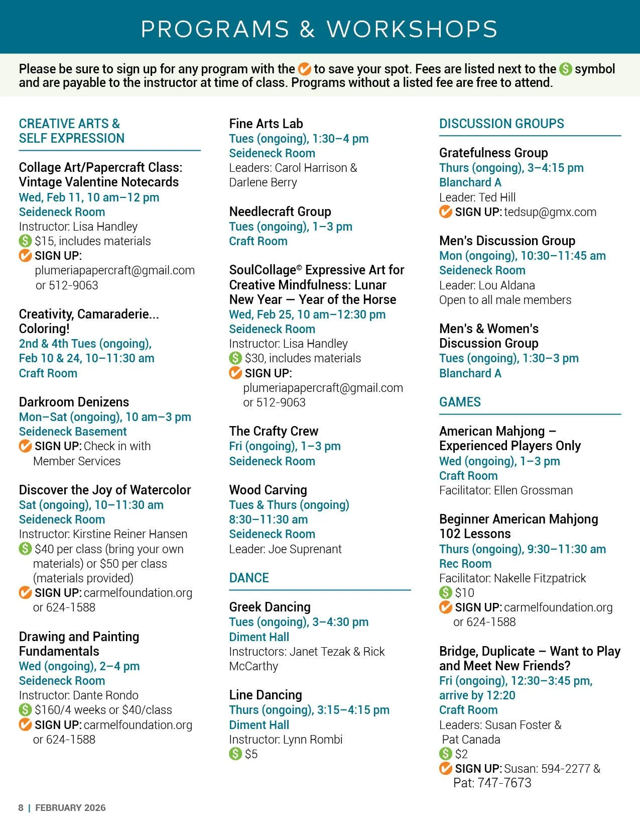 Carmel Foundation Newsletter - February 20268.jpg