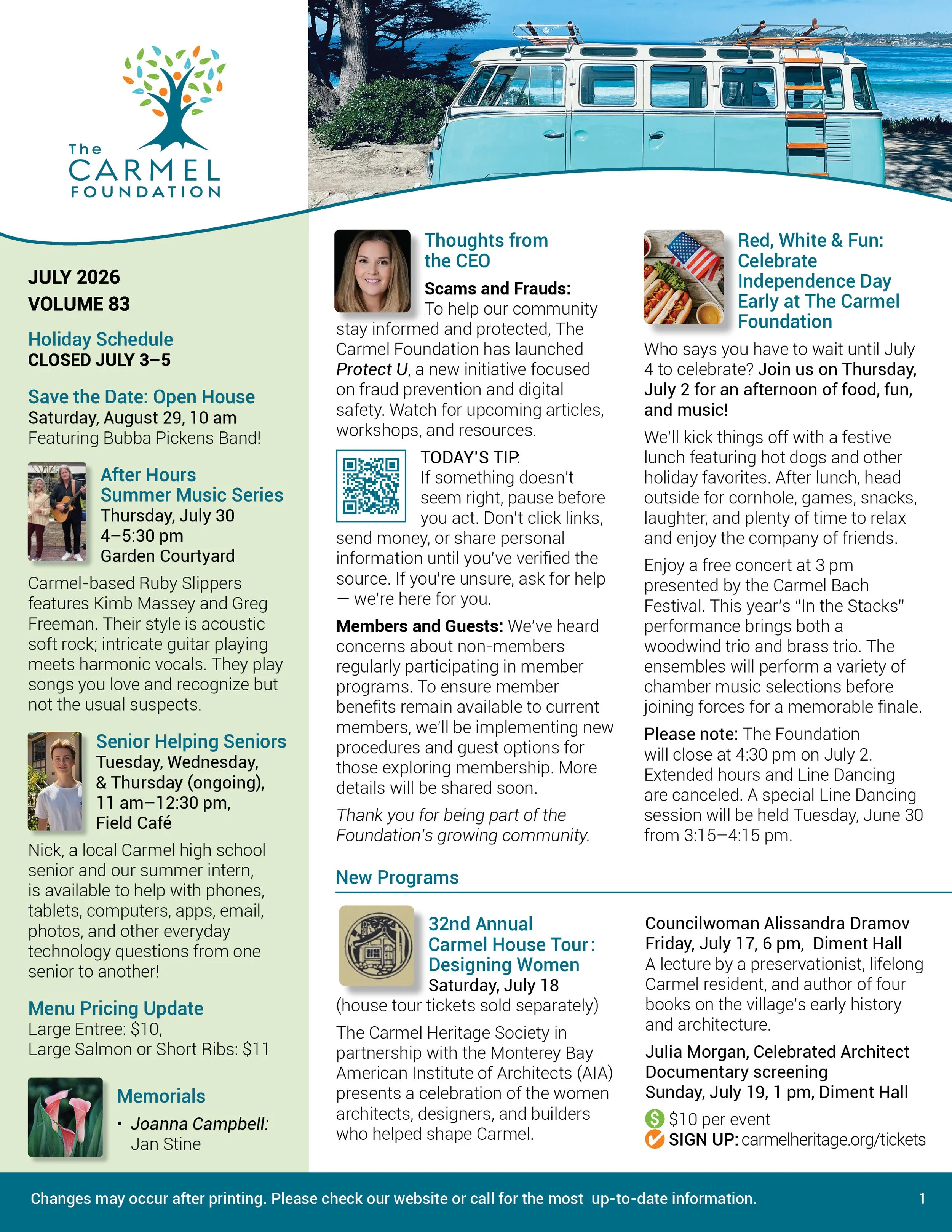 Carmel Foundation Newsletter - July 2026.jpg