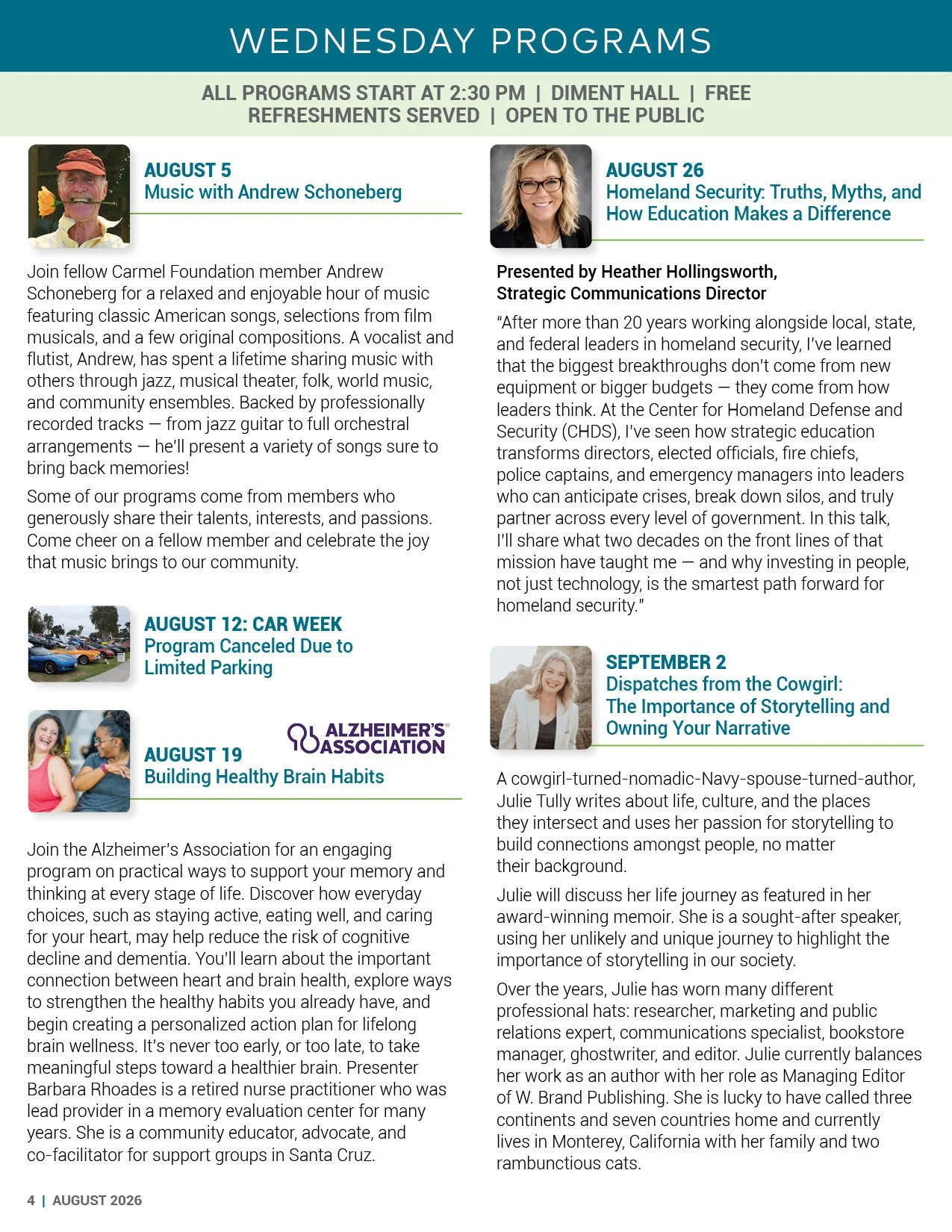 Carmel Foundation Newsletter - August 20264.jpg