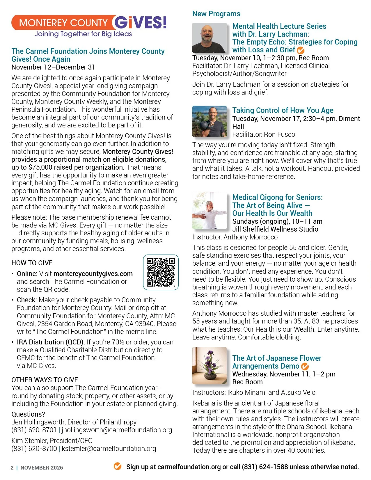 Carmel Foundation Newsletter - November 20262.jpg