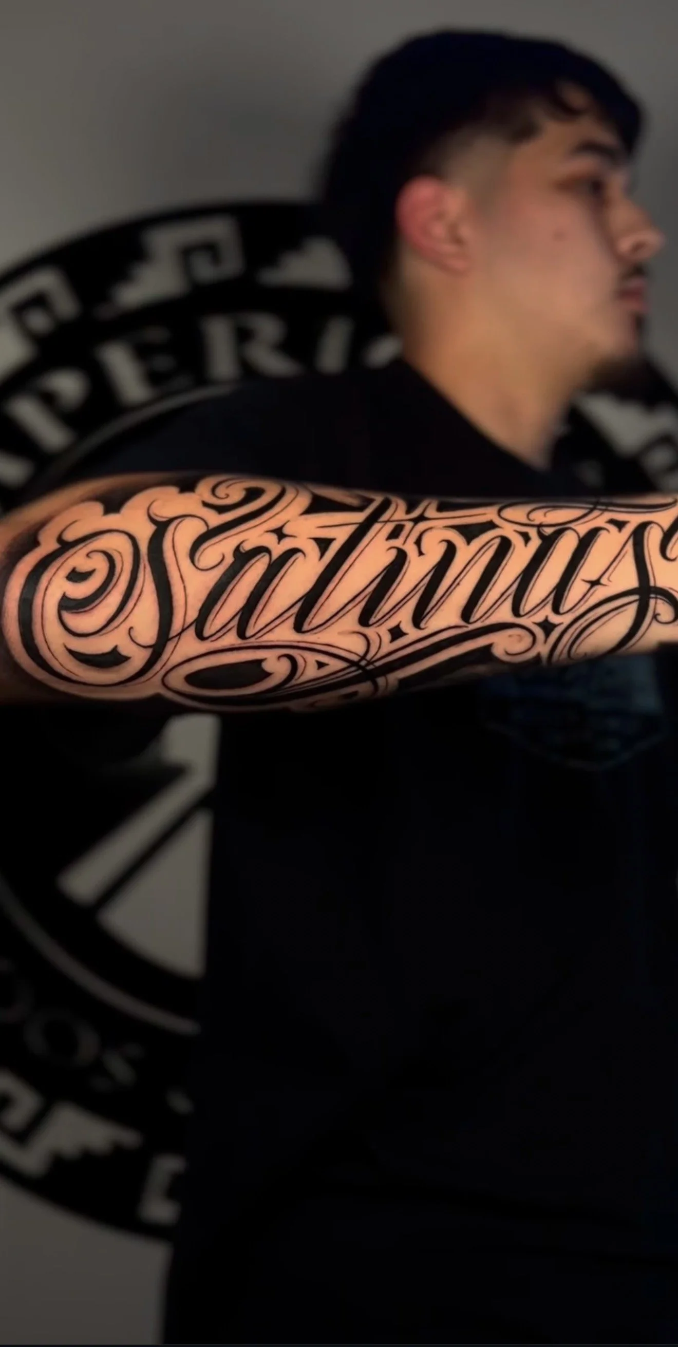 Imperio Ink Custom Lettering Tattoo