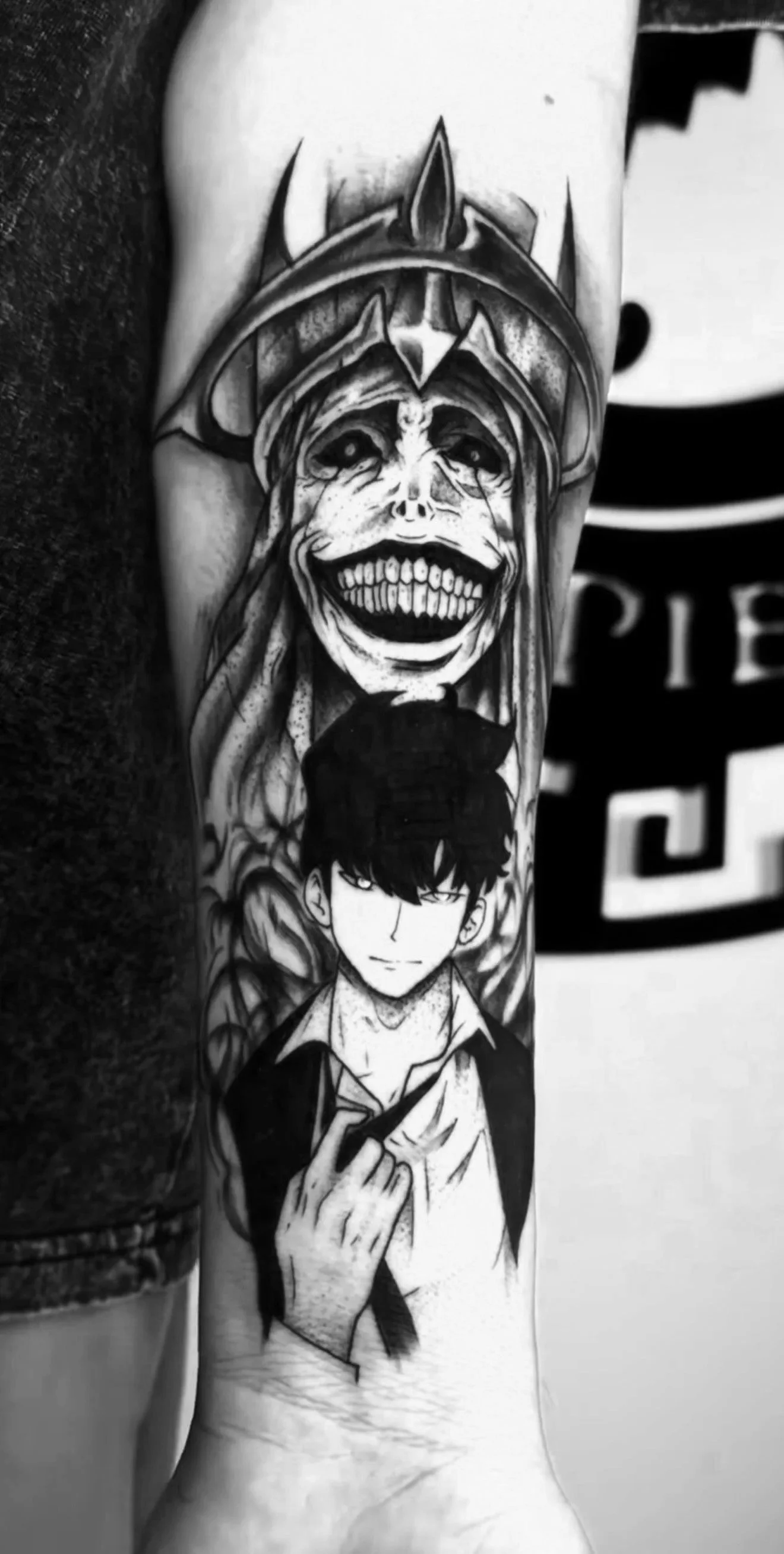 Imperio Ink Custom Anime Tattoo